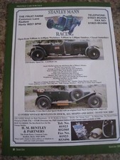 Stanley mann racing for sale  BRISTOL