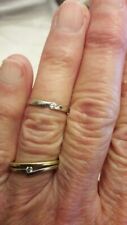 Bague blanc diamant d'occasion  Migennes