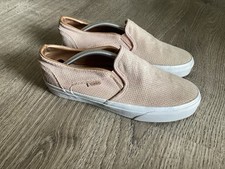 Vans Damskie wsuwane buty Rozmiar 8 Skóra perfowa Róża Jasnoróżowe 721356 Buty na sprzedaż  Wysyłka do Poland