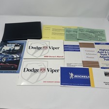 Dodge Viper Owners Manual primeira edição fabricante de equipamento original 2000 comprar usado Dodge Viper Owners Manual primeira edição fabricante de equipamento original 2000 comprar usado  Enviando para Brazil