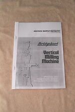 Bridgeport milling machine for sale  MANSFIELD