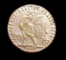 Francs coq 1907 d'occasion  Fagnières