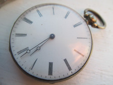 Silver pocket watch. for sale  INVERURIE
