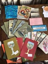 Chusan souvenir menus for sale Chusan souvenir menus for sale  LEIGH-ON-SEA
