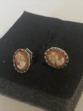 victorian cameo earrings for sale  NANTWICH