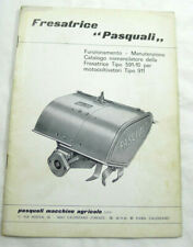 Manuale fresatrice pasquali usato  Cremona