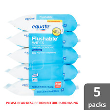 Equate flushable wipes for sale  New York