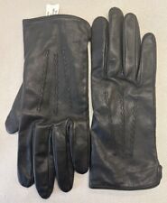 Genuine leather black for sale  WALLASEY