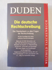 Duden deutsche rechtschreibung gebraucht kaufen  Fürstenberg/Havel