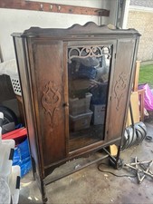 Antique wood glass for sale  Saint Paul