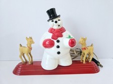 Vintage plastic snowman for sale  Vermilion