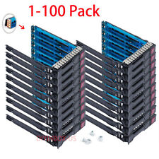 Lote 2.5" SFF HDD Caddy Sled Para HP ProLiant DL380 DL380p DL360p DL180 Gen8 Gen9 comprar usado  Enviando para Brazil