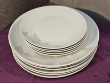 Beige leaf stoneware for sale  TAUNTON