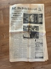 Princess diana wedding for sale  SHEFFIELD