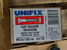 Unifix carriage bolts for sale  CHICHESTER