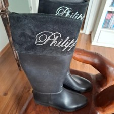 Philipp plein gummistiefel gebraucht kaufen  Starnberg