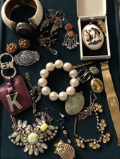 Vintage costume jewellery for sale  LONDON