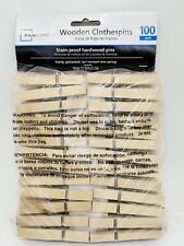 100 wood clothespins for sale  Little Elm