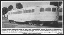 1977 autorail micheline d'occasion  France