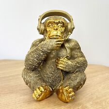 Gold monkey ornament for sale  Shipping to Ireland