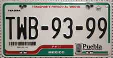 Mexiko nummernschild puebla gebraucht kaufen  Euskirchen