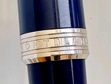 Montblanc roller blu usato  Bari