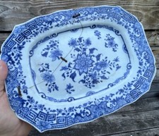 Plat blanc bleu d'occasion  Évry