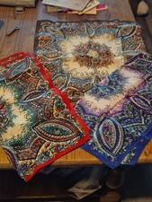 Set vintage silk for sale  PRESTON