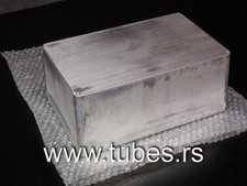 Gabinete caixa de alumínio acabamento bruto áudio faça você mesmo 188 x 120 x 78,5 mm, usado comprar usado  Enviando para Brazil
