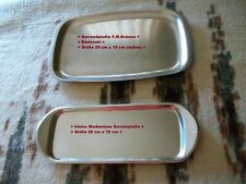 Servierplatten edelstahl . gebraucht kaufen  Lohr a.Main