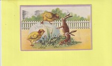 Cpa gaufree lapins d'occasion  Draguignan
