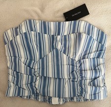 Ladies blue white for sale  ASHFORD