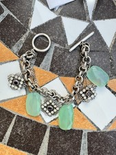 Braccialetto charms acquamarin usato  Brescia