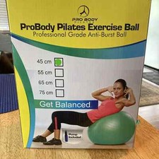 Bola de exercício profissional de pilates corporal profissional anti explosão 45 cm, usado comprar usado  Enviando para Brazil
