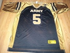 Camiseta de futebol vintage exército Black Knights Champ esportes uniforme preto/dourado XXL comprar usado  Enviando para Brazil