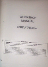 Honda xrv750m addendum for sale  ASHFORD
