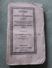 Libro opere metastasio usato  Vicenza