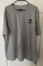 Camiseta USTA US Open 2024 para hombre talla 2XL XXL gris logotipo central manga corta segunda mano  Embacar hacia Mexico