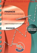 Finance enonce dscg d'occasion  France