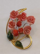 Broche fleur métal d'occasion  Frejus