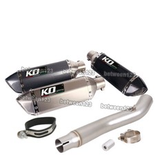 Sistema de exaustão deslizante ponta traseira silenciador ponta link médio para Honda CBR250R 2011-2016, usado comprar usado  Enviando para Brazil