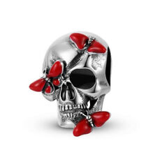 Charm perle totenkopf gebraucht kaufen  Berlin