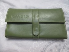 Jewellery leather roll for sale  TEIGNMOUTH