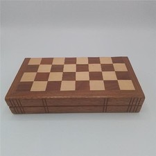 vintage wooden chess board for sale  CARLISLE