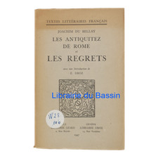 Antiquitez rome regrets d'occasion  Bordeaux-