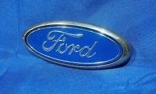 Usado, 1987-1991 Ford Truck 7 polegadas grade emblema emblema logotipo azul cromado fabricante de equipamento original com garantia comprar usado  Enviando para Brazil