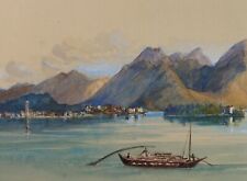 Original watercolour italian for sale  WIRRAL