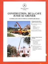 Mercedes unimog grue d'occasion  Ouzouer-sur-Loire