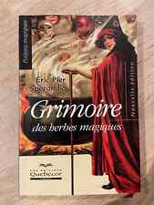 Grimoire herbes magiques d'occasion  Maisons-Alfort