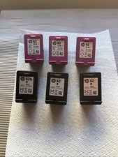 Lote de 6 cartuchos de tinta HP 62 62XL VAZIOS preto e tricolor nunca foram recarregados comprar usado Lote de 6 cartuchos de tinta HP 62 62XL VAZIOS preto e tricolor nunca foram recarregados comprar usado  Enviando para Brazil